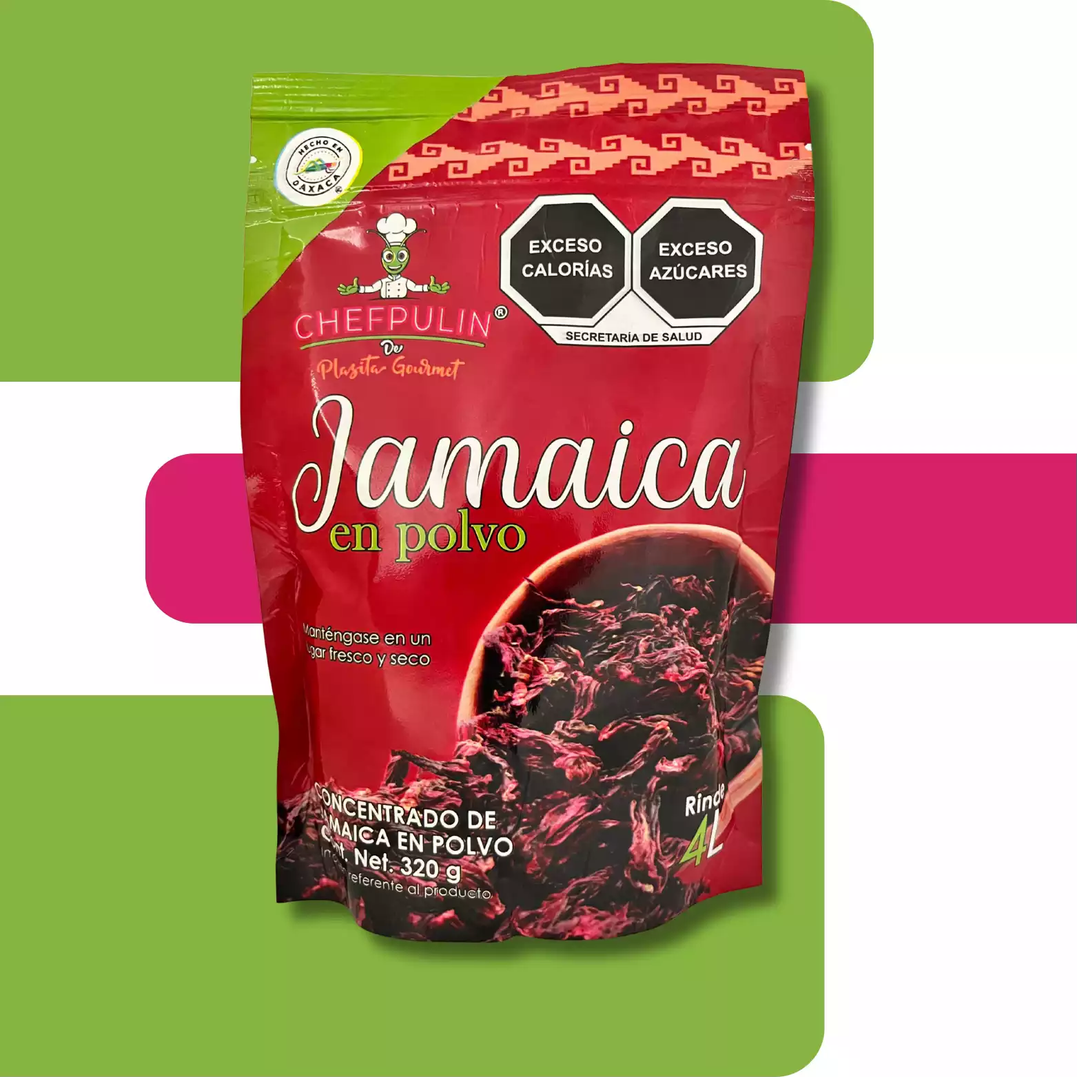Jamaica en polvo 320g